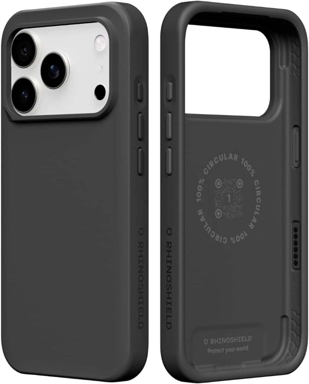 RhinoShield SolidX Phone Case for iPhone 17 Pro - Classic Black